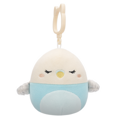 TYCHO Parakeet - 3.5" Clips-Ons SQUISHMALLOWS (NEW CLIP DESIGN)