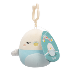 TYCHO Parakeet - 3.5" Clips-Ons SQUISHMALLOWS (NEW CLIP DESIGN)