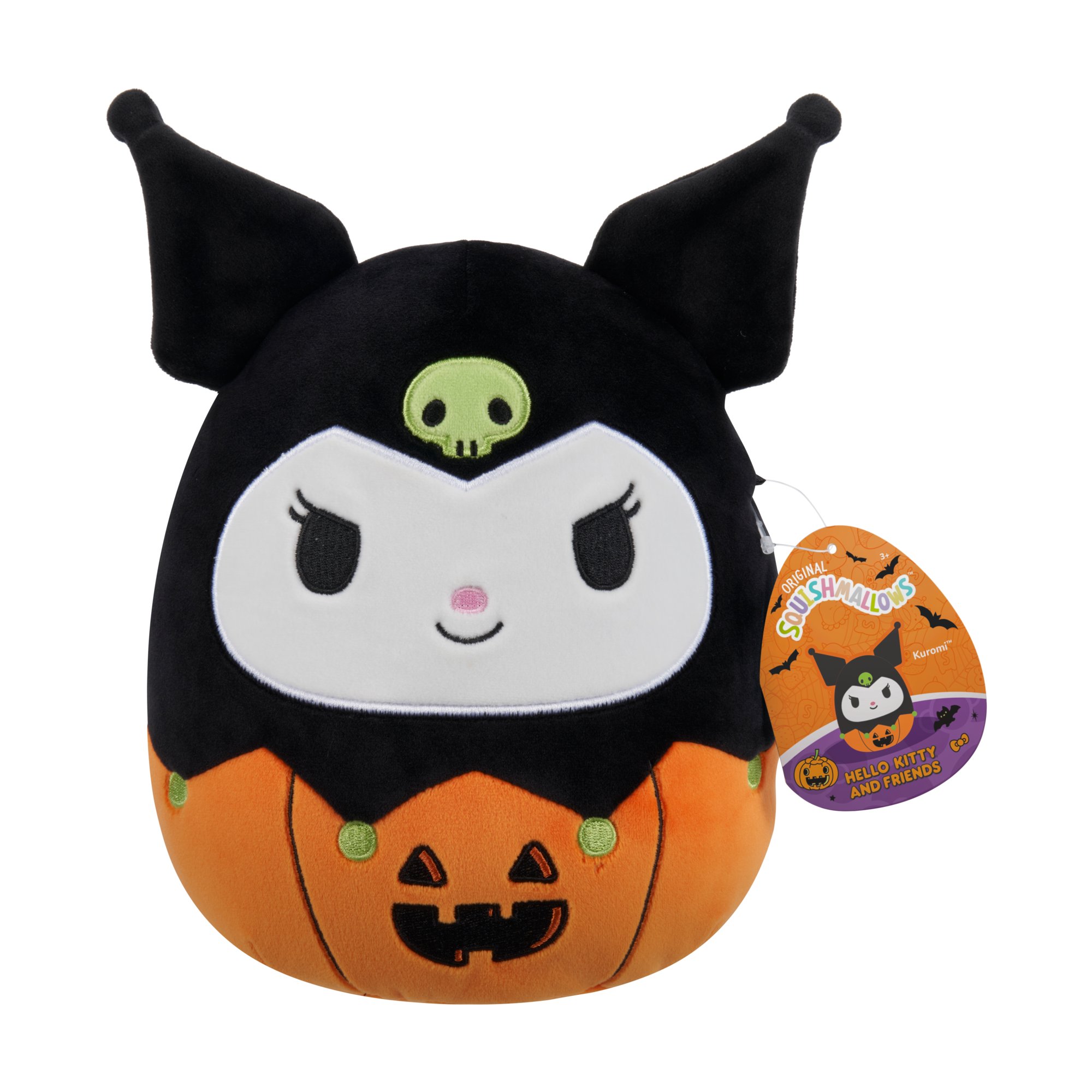 KUROMI Pumpkin Hello Kitty 8 Plush Squishmallow Bemine Collections