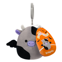 BRIDGETTE Cow Bat - 3.5" Clip Plush Squishmallow