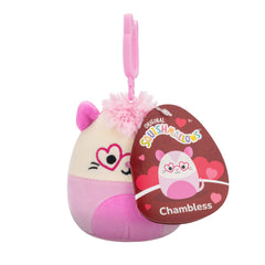 CHAMBLESS - 3.5" Clip Valentines Day Squishmallow Plush