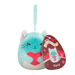 SIGRID - 3.5" Clip Valentines Day Squishmallow Plush