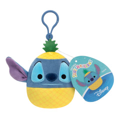 Stitch Pinapple - 3.5" DISNEY Clip Plush Squishmallow