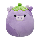 FREDERICK Eggplant Cow - 7.5" Squishmallow Plush