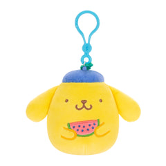 Pompompurin - 3.5" Clips Hello Kitty & Friends TROPICAL SQUISHMALLOW