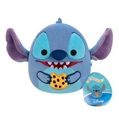 STITCH Eating Cookie - DISNEY 6.5" Squishmallow Plush