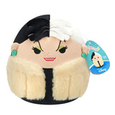 CRUELLA de Vil 8" VILLIANS - DISNEY Squishmallow Plush
