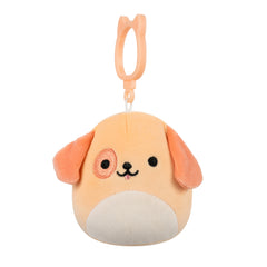 DRELLA Peach Dog - 3.5" CLIP Squishmallow Plush