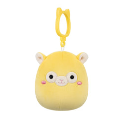 LAFI Yellow Llama - 3.5" CLIP Squishmallow Plush