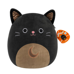 MONK The Black Cat- 12" Halloween Squishmallow Plush