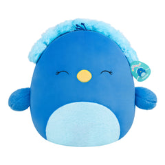 PRISCILLA Blue Peacock - 16" Squishmallow Plush