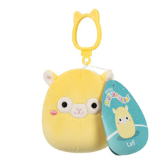 LAFI Yellow Llama - 3.5" CLIP Squishmallow Plush