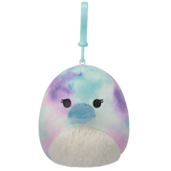 MITCH Tie-Dye Platypus - 3.5" Clips-Ons SQUISHMALLOWS