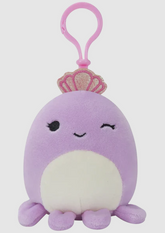 Violet The Octopus - 3.5" Clip On Plush Squishmallow