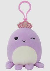 Violet The Octopus - 3.5" Clip On Plush Squishmallow