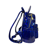Loungefly Disney - Mickey Blue Oil Slick 10" Faux Leather Mini Backpack