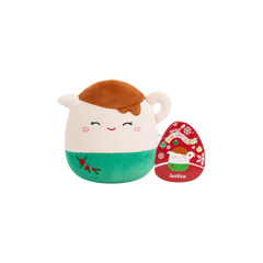 JUSTICE White Gravy Boat - 5" Squishmallow Plush