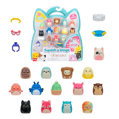 Squish-A-Longs By Squishmallows - 14 Pack Assort