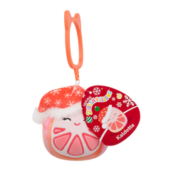 KALDETTE Pink Grapefruit - 3.5" CLIP Holiday Squishmallow Plush