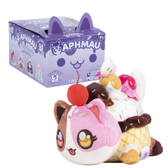 Neapolitan Cat (Opened Bag) - APHMAU MeeMeows 6" Mystery Plush - ICE CREAM