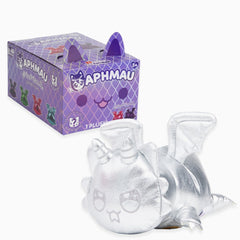 SILVER (Opened ) Aphmau 6" Mystery MeeMeows Plush - DRAGON