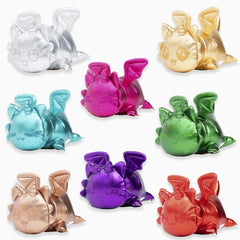 (WHOLE BOX (9) Unopened ) Aphmau 6" Mystery MeeMeows Plush - DRAGON