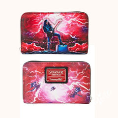 Loungefly Stranger Things - Eddie Munson Tribute Glow Zip Around Wallet