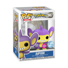 Pokemon - Aipom Flocked Pop! Vinyl