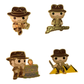 Indiana Jones: Raiders of the Lost Ark - Indy Set Enamel Pin 4 Pack