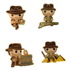 Indiana Jones: Raiders of the Lost Ark - Indy Set Enamel Pin 4 Pack