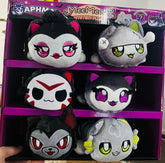 Set of Six (Opened) - Aphmau Mystery Meemeow 6" Halloween Plush