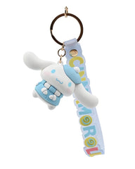 HELLO KITTY - Keychain w/hand strap - Cinnamoroll