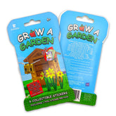 Grow a Garden - Collectible Sticker Card Hanger Packs