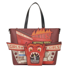 Loungefly  Beetlejuice - Beetlejuice Inferno Room Tote Bag with Coin Bag