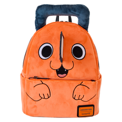 Loungefly Chainsaw Man - Pochita Plush Cosplay Mini Backpack