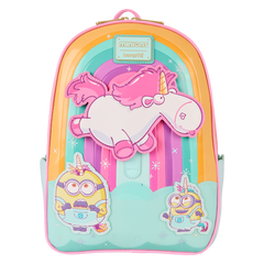 Loungefly Minions - Fluffy Unicorn Mini Backpack (Movable Unicorn)
