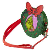 Loungefly Dr Seuss - Dr. Seuss' How the Grinch Stole Christmas! Wreath Crossbody