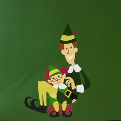 Loungefly Elf - 20th Anniversary Cosplay Lenticular Mini Backpack