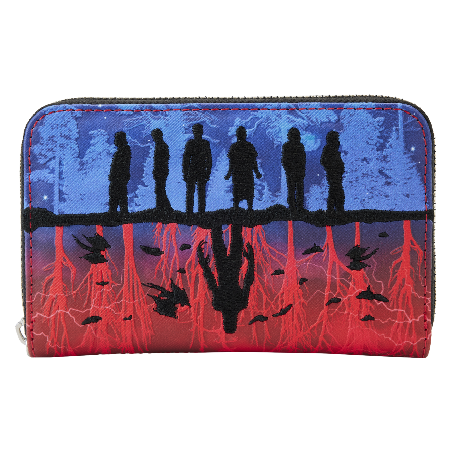 Loungefly Stranger Things UpsideDown Shadows Zip Wallet Bemine