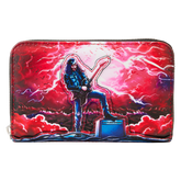 Loungefly Stranger Things - Eddie Munson Tribute Glow Zip Around Wallet