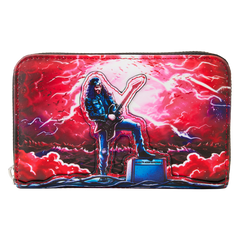 Loungefly Stranger Things - Eddie Munson Tribute Glow Zip Around Wallet