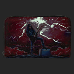 Loungefly Stranger Things - Eddie Munson Tribute Glow Zip Around Wallet