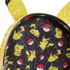 Loungefly Pokemon - Pikachu Cosplay Sequin Mini Backpack