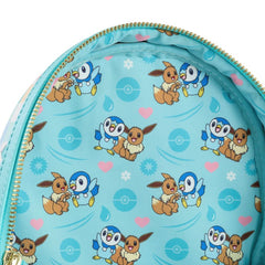 Loungefly Pokemon - Piplup & Eevee Friends Mini Backpack