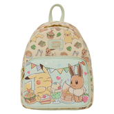 Loungefly Pokemon – Pikachu & Ev Food Collection Mini Backpack