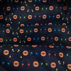 Loungefly Pokémon - Faux Denim All-Over Print Mini Backpack