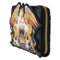 Loungefly Queen - Logo Crest Zip Around Wallet