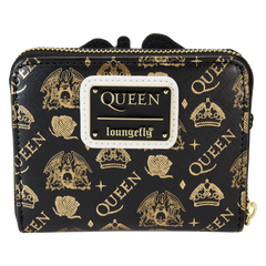 Loungefly Queen - Logo Crest Zip Around Wallet