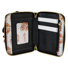 Loungefly Queen - Logo Crest Zip Around Wallet