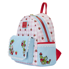 Loungefly Strawberry Shortcake - Denim Pocket Mini Backpack